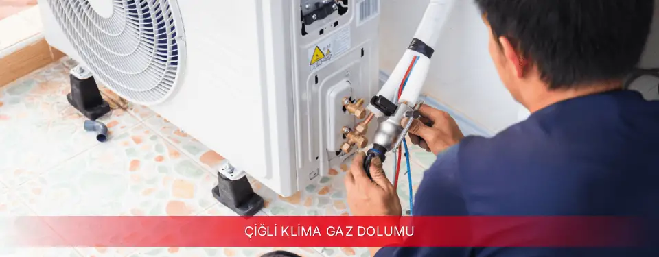 Çiğli İlçemi Toshiba Klima Gaz Dolumu